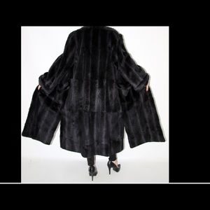 Sheered beaver winter coat XL